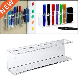 Pencil Storage Cup Acrylic Wall Mount Whiteboard Markers