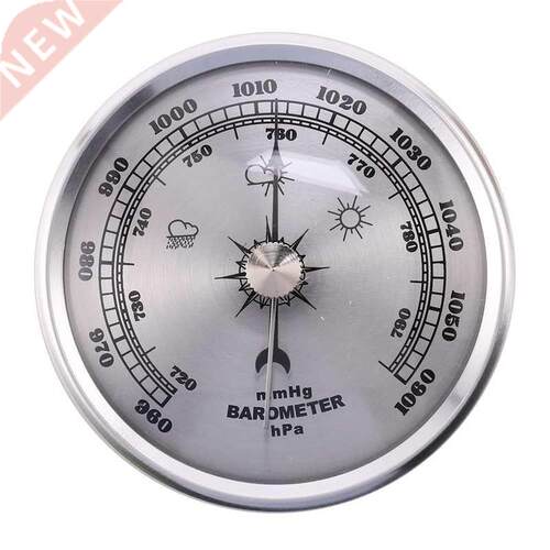 for Home Pressure Gauge Weather Station Metal Wall Hanging B