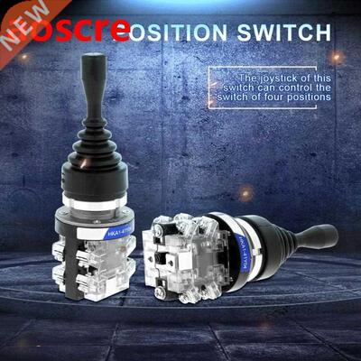 4NO 4 Position Cross Rocker Switch AC 80V 15A Joystick Wobb