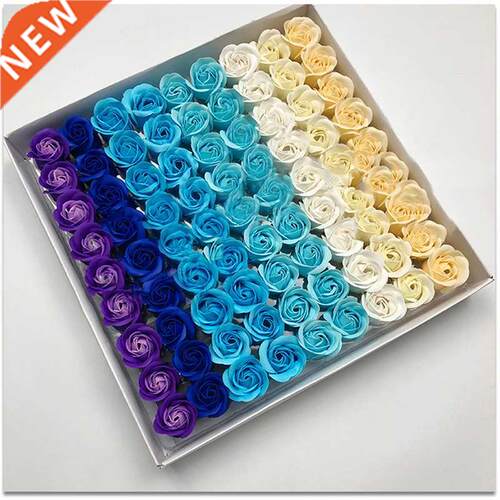 4x3.5cm Soap flower 3 layer roses floral boday hand bath nic
