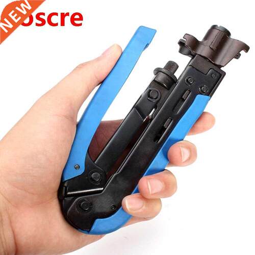 Compression Wire Crimper Plier Crimping Tool For RG59 RG6 RG