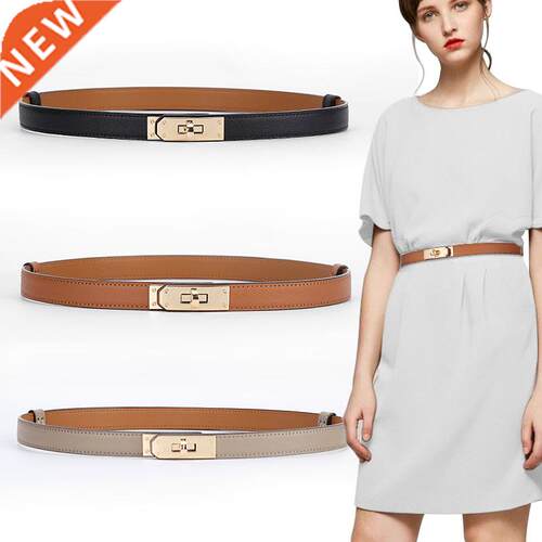 2022 New Luxury Brand High Quality Women Real Leather 1.8cm