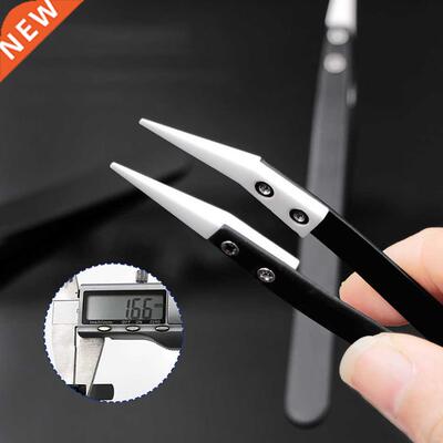 Anti-atic Ceramic ainless eel Tweezers Maintenance Ind