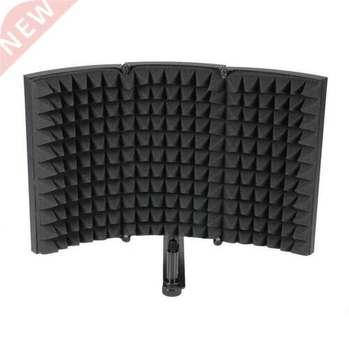 Folding Studio Microphone Isolation Shield Recording Sound A