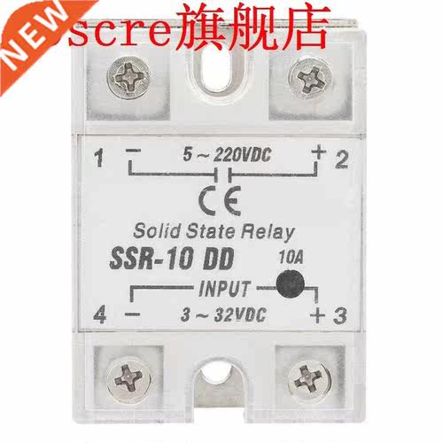 SSR-10 DD 10A 5-220VDC Solid State Relay For Industrial Auto