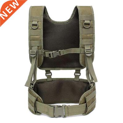 Tactical Military Belt Army Airsoft Combat Suspender Waist B