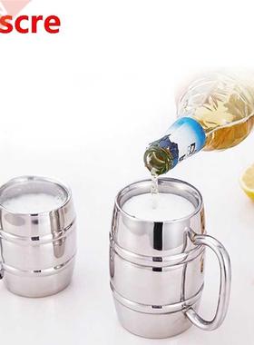 Stainless Steel Mug Metal Drinkware Cups Beer Coffee Tea Mug