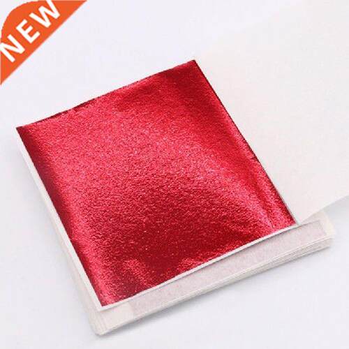 Gold Foil Leaf Sheets Decoration Craft Papers 100 Sheets