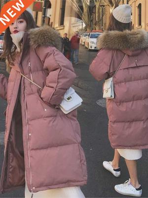 Parka Autumn Winter Jacket Women Clothes Vintage Warm Coat F