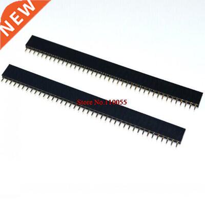 80PCS/LOT 1x40 Pin 2.54mm Single Row Female Pin Header Conne