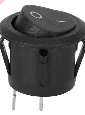 10pcs Rocker Switch KCD1 ON-OFF 2Pin Round Boat Power Switch