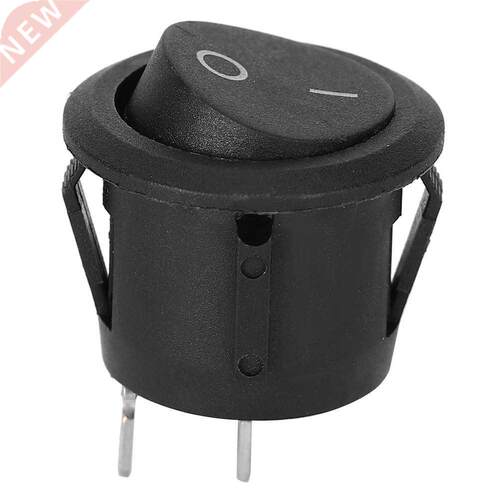 10pcs Rocker Switch KCD1 ON-OFF 2Pin Round Boat Power Switch