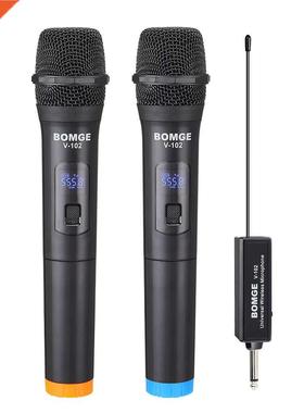 Wireless Microphone Universal VHF .5mm 6.5mm Handheld Mic