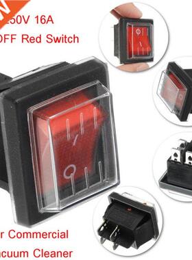 1PC 6x29mm 250V SPST 4 Pin Waterproof Boat Rocker Switch Fo