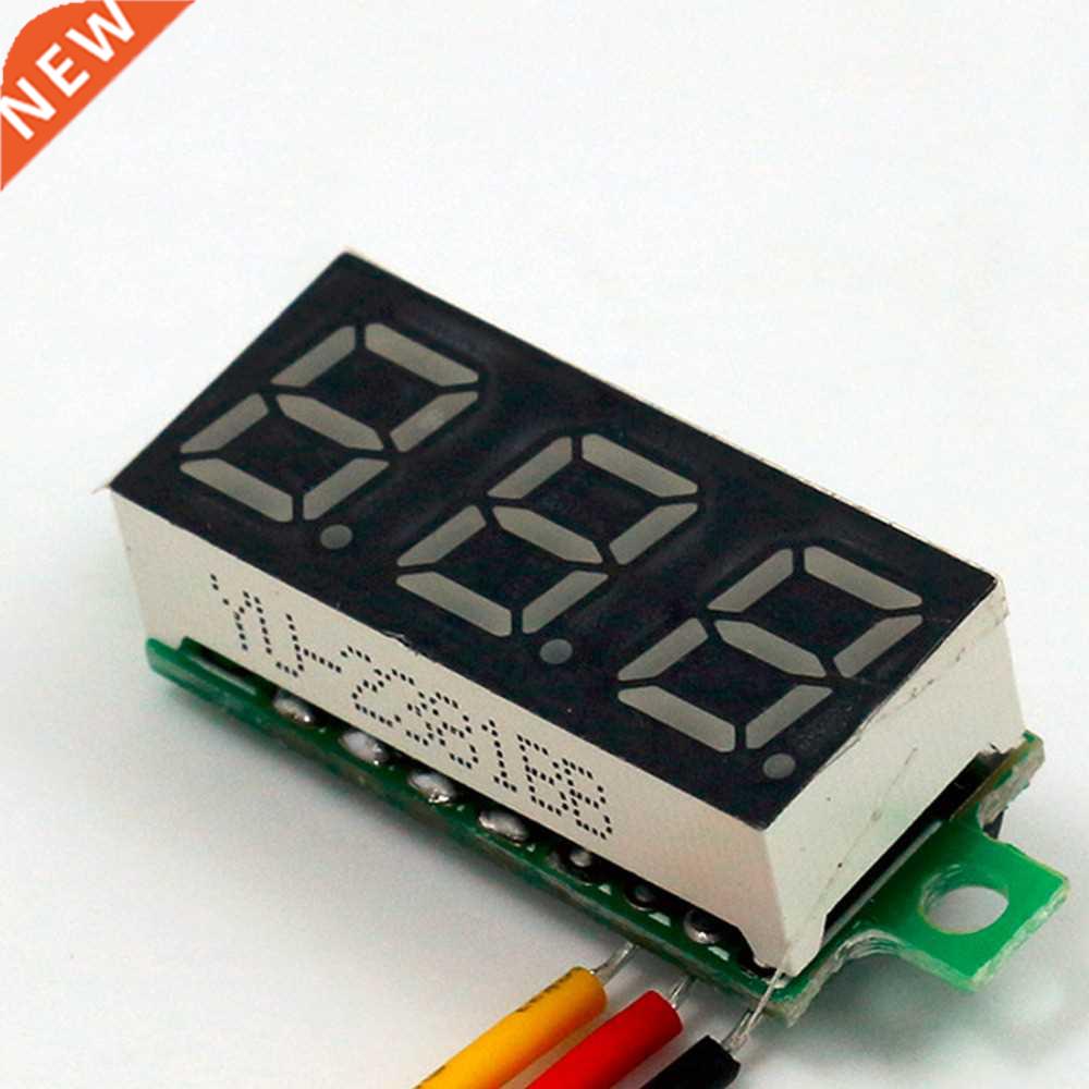 3 Bits DC 0-100v 0.36 inch Red LED Display Panel Meter Voltm