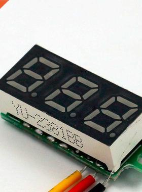 3 Bits DC 0-100v 0.36 inch Red LED Display Panel Meter Voltm