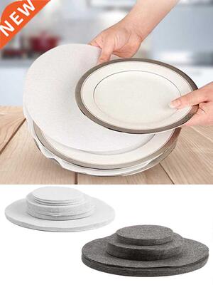 48pcs/set Felt Bowl Bowl Protection Mat Antifriction Soft