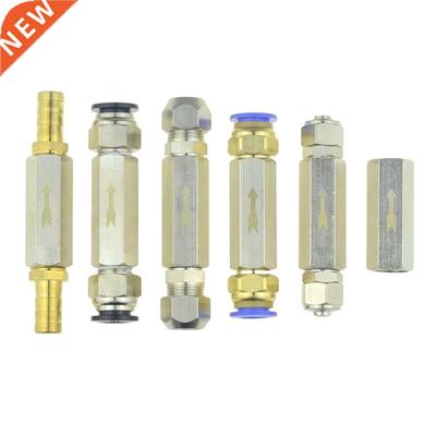 Pneumatic Check Valve Connector 6mm 8mm 10mm 1/4 Hose Tube A