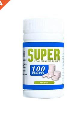 100pcs/Bottle Chlorine tablets swimming pool Cleaning Tablet