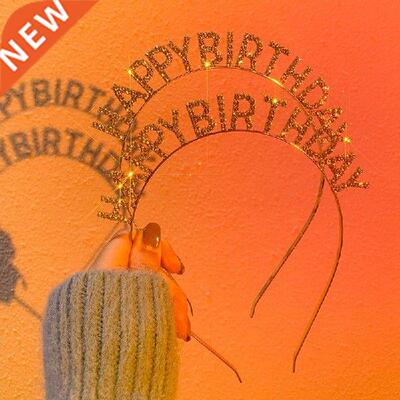 Happy Brthday Har Hoop Creatve Party Headgear Elegant