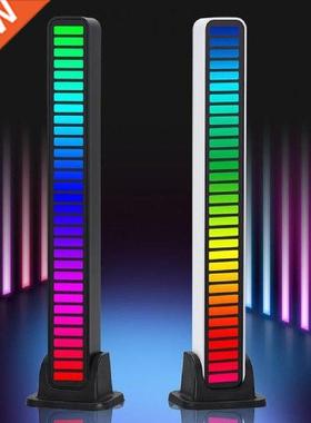 Car LED Light Built-in Microphone Multiple Light Modes