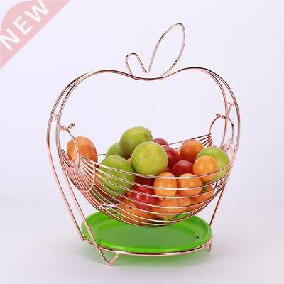 Stainless Steel Fruit Swing Basket Fruit Bowl Rack Stand