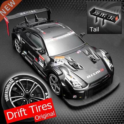 6 58km/h RC Drift Racing Car 4WD 2.4G High Speed GTR Remote