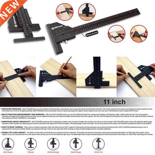 Multifunction Durable Carpentry Home Measuring Tool Multi Ga