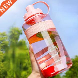 2 Liter Fitness Sports Bottle Plstic Lrge Cpcity Wter B