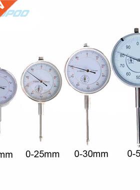 0-10/25/30mm Dial Indicator 0.01mm Resolution Gauge Shockpro