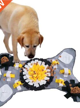 Multifunction Dog Snuffle Mat Non-Slip Bone Shape Washable