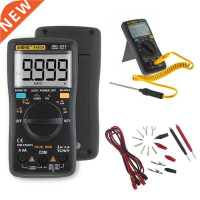 AN8009 True-RMS Auto Range Digital Multimeter NCV Ohmmeter