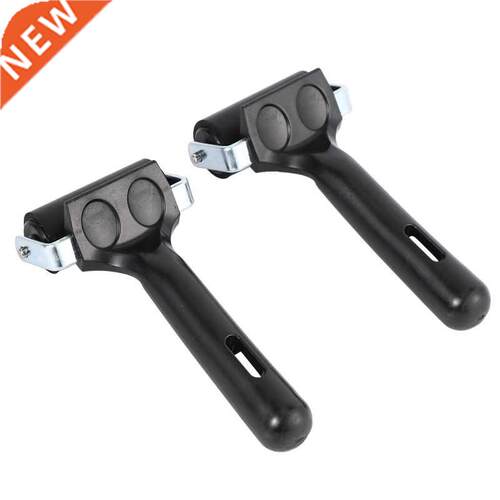 2Pcs/Set Practical Black Durable Professional Rubber Roller