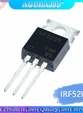 10PCS IRF520 TO-220 IRF520N TO220 IRF520NPBF High power FET
