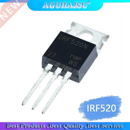10PCS IRF520 TO-220 IRF520N TO220 IRF520NPBF High power FET