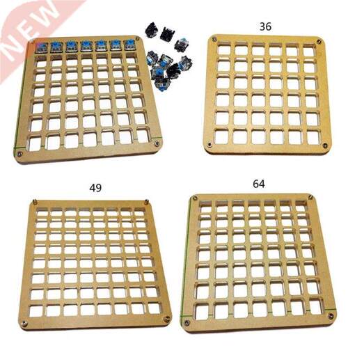6/49/64 Holes Double Layer Switch Tester Base for Switch Me