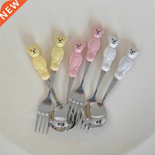 04 Stainless Steel Coffee Spoon Watermelon Ice Cream Spoon