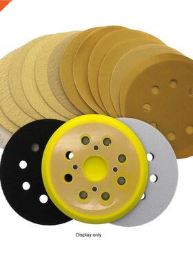 10 Pcs 5 Inch 125MM 8 Holes Aluminium Oxide 60 to 1000 Grit