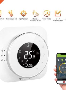 95-240V Programmable Thermostat 5+1+1 Six Periods