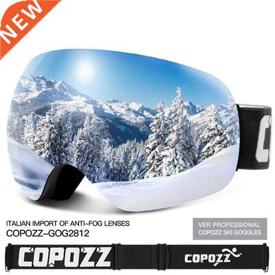 Ski Goggles Frameless UV400 Protection Ski Mask Men Women An