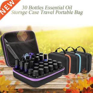 30 Bottles Essential Oil Storage Case Perfume Organizer Suit