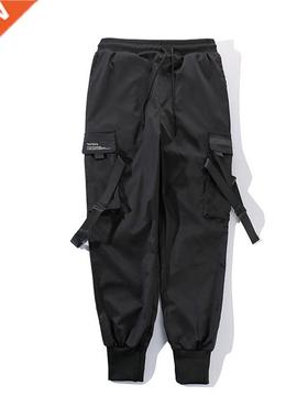 Spring Autumn Men's Joggers Pant Fashion Techwear Casual Pan