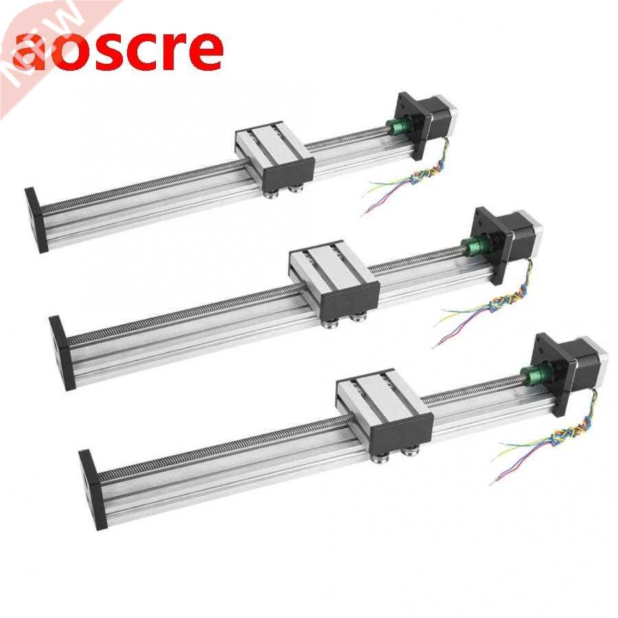 Ball Screw Long Stage Actuator Stroke 100mm Nema17 42 Steppe