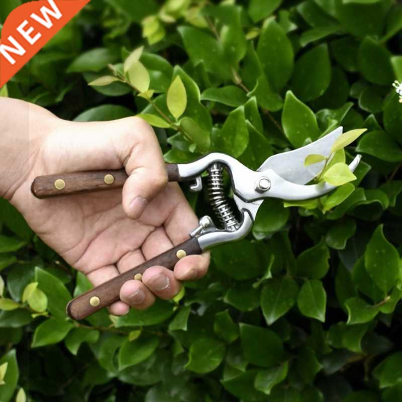 21x5.5cm Professional Easy to Operate Wooden Handle Pruning - 实物图