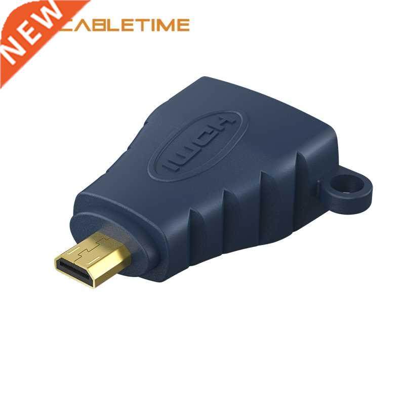 CABLETIME Micro HDMI Male to HDMI Female Adapter 1080P/60Hz