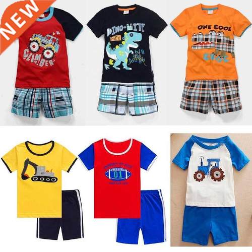 2022 Baby Boy Clothes Suits Summer Children T-Shirts Shorts