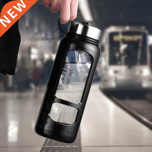700ml 1000ml Large Capacity Portable Glass Water Bottles
