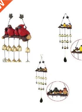 Garden Brd Mult-Bells Wnd Chmes for Outsde Decoraton