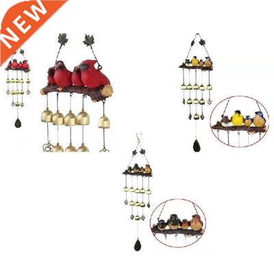 Garden Brd Mult-Bells Wnd Chmes for Outsde Decoraton
