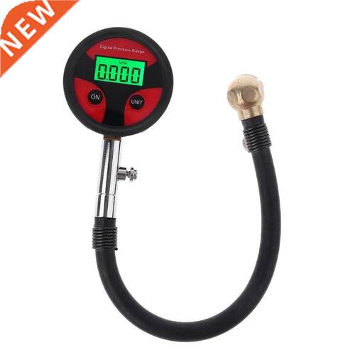 Ball Head Universal Tire LCD Digital Pressure Gauge Instrume